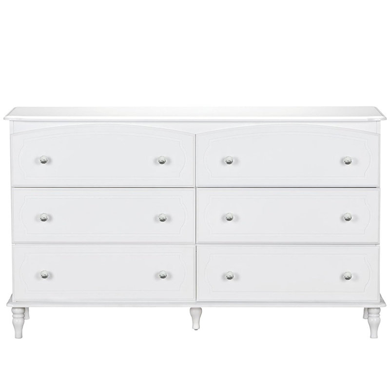 Little Seeds Rowan Valley Laren 6 Drawer Dresser White Reviews Wayfair